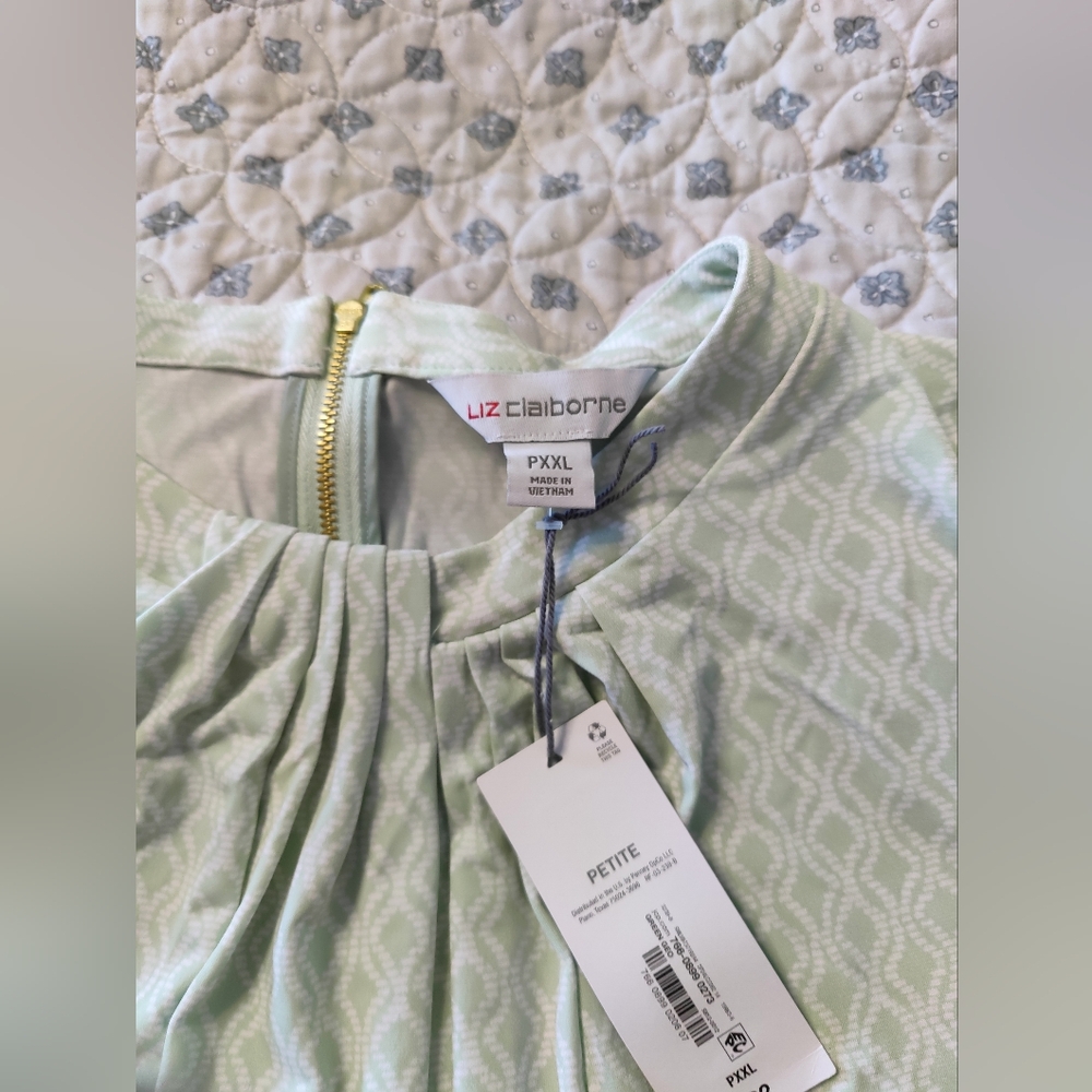 Liz Claiborne Petite Green Dress